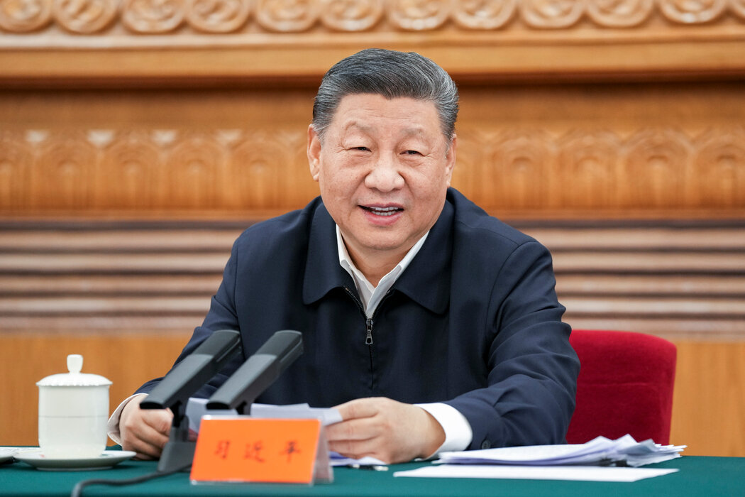 中國國家主席習近平上月在北京出席民營企業座談會。習近平和川普之間的通話到目前為止尚未實現。