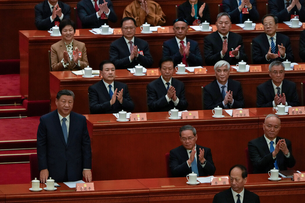 中國最高領導人習近平週二在北京出席中國人民政治協商會議的開幕式。
