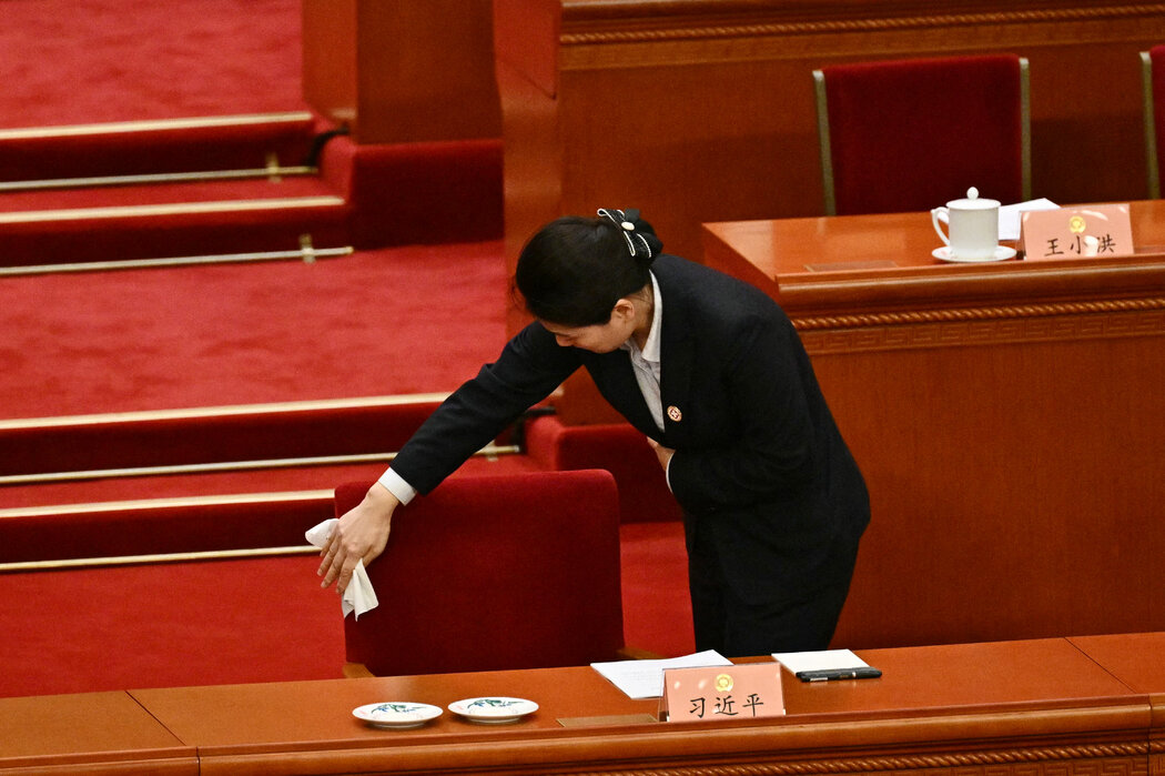 習近平把為期一週的會議變成了一場精心策劃的活動,向他自己和他的願景致敬。