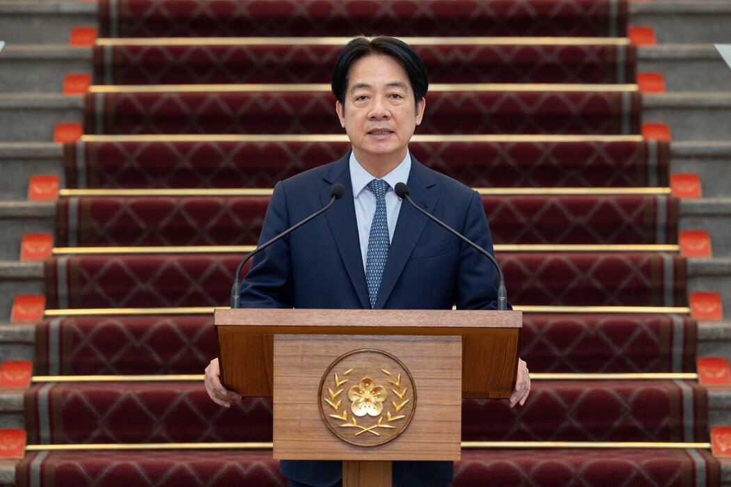 台灣總統賴清德上個月在台北發表了關於中國進行顛覆活動的講話。