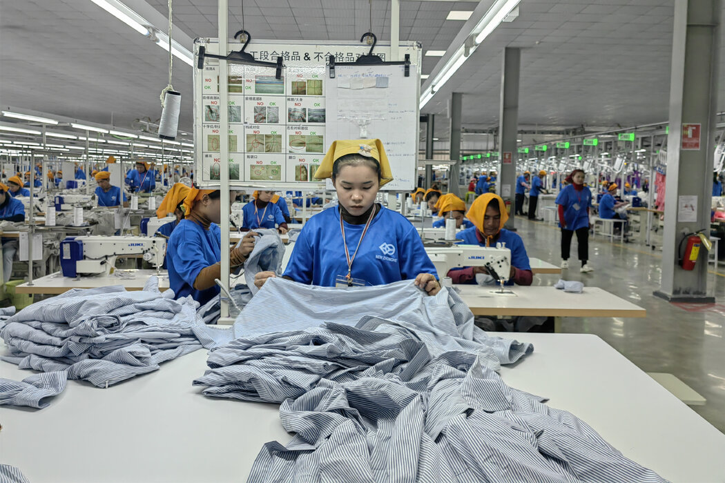 柬埔寨一家中資紡織廠面臨49%的關稅。