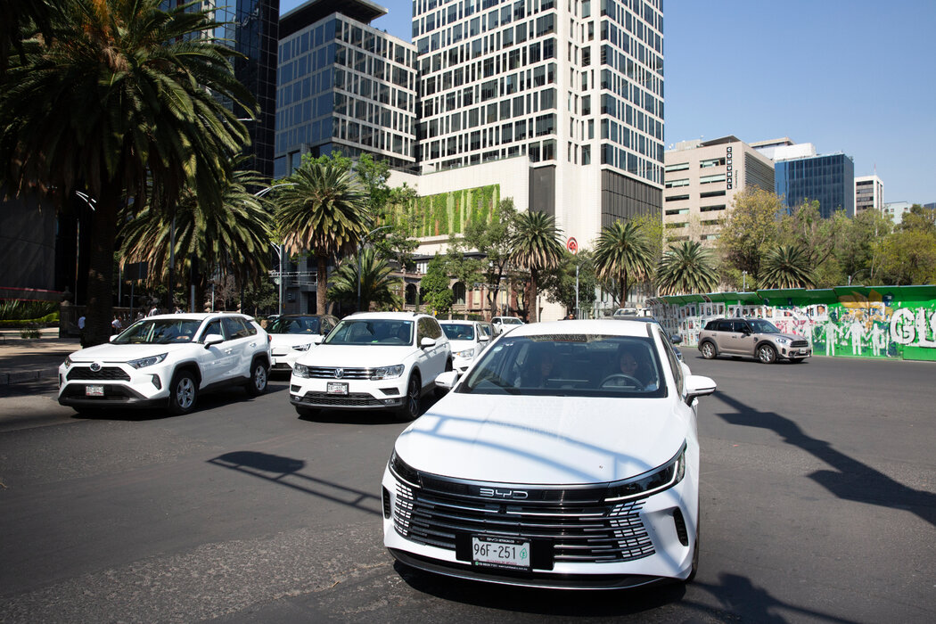 中國的汽車正越來越多地出現在墨西哥和其他拉丁美洲國家的道路上,比亞迪是這些汽車的製造商之一。