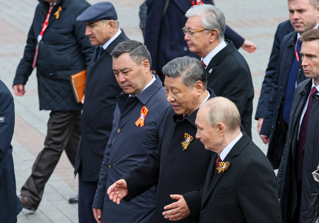 本月早些時候,俄羅斯總統普丁與中國領導人習近平在莫斯科。