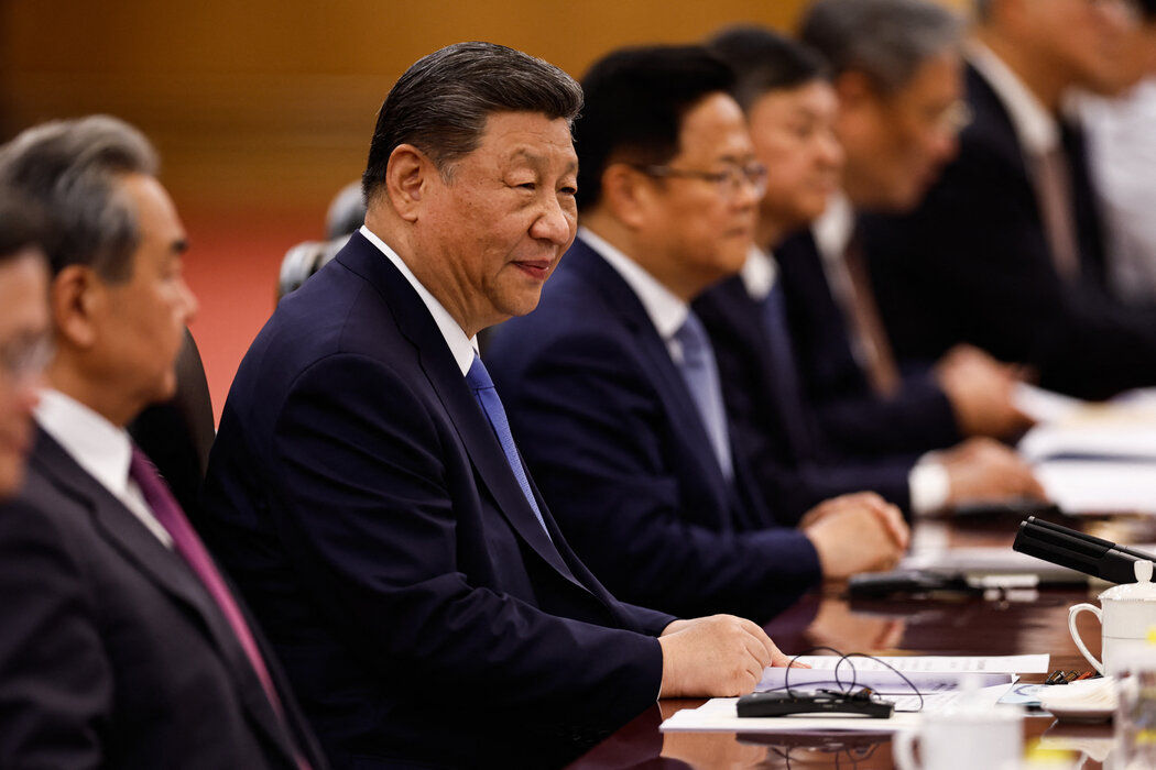 中國領導人習近平在北京，攝於上個月。