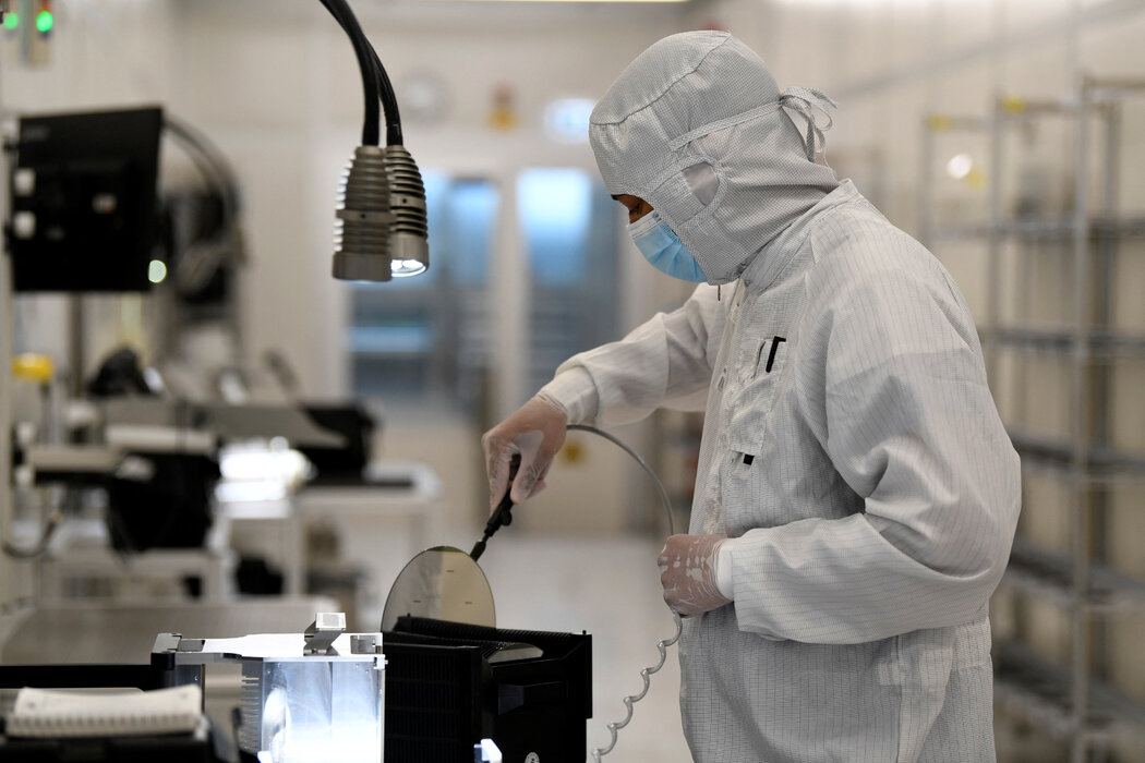 德國漢堡的一家荷蘭半導體企業,攝於去年。