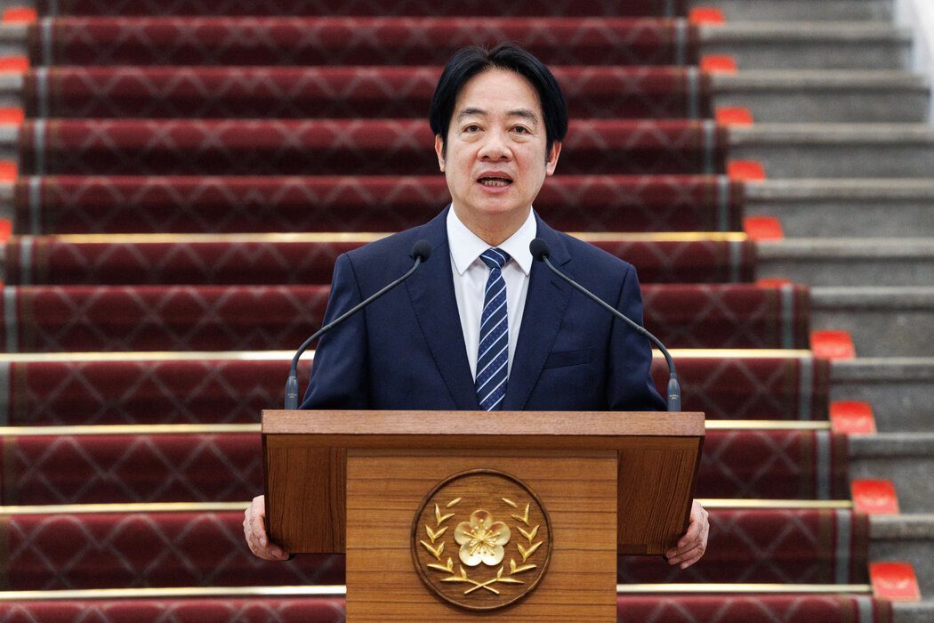 台灣總統賴清德在台北，攝於5月。賴清德希望台灣未來脫離中國。