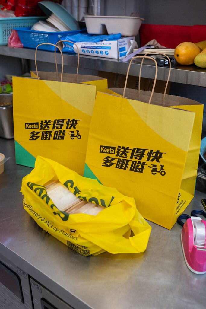 Keeta已佔據香港約一半的外賣市場份額。