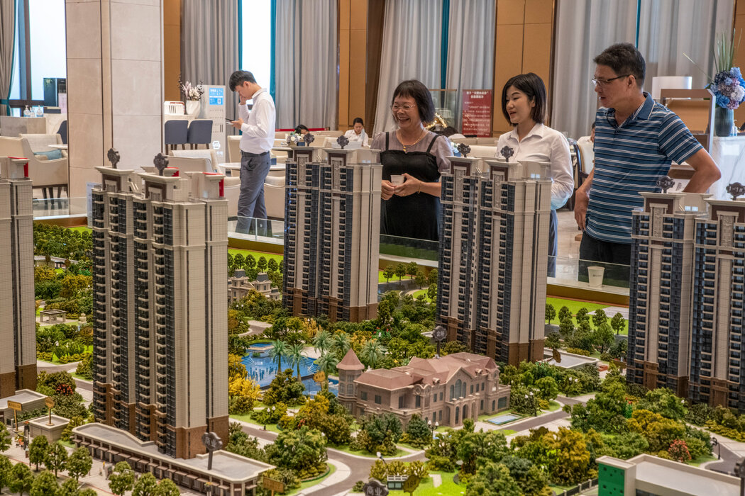 2021年恆大某住宅項目的展廳。