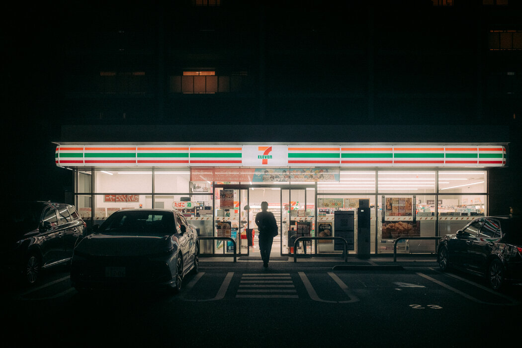 神奈川的一家7-Eleven。