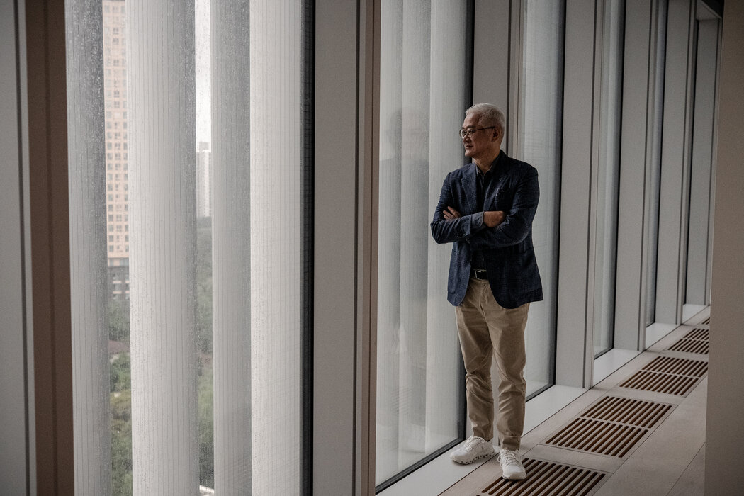 愛茉莉太平洋集團董事長徐慶培從父親手中接管了家族企業,後者是該公司的創始人。