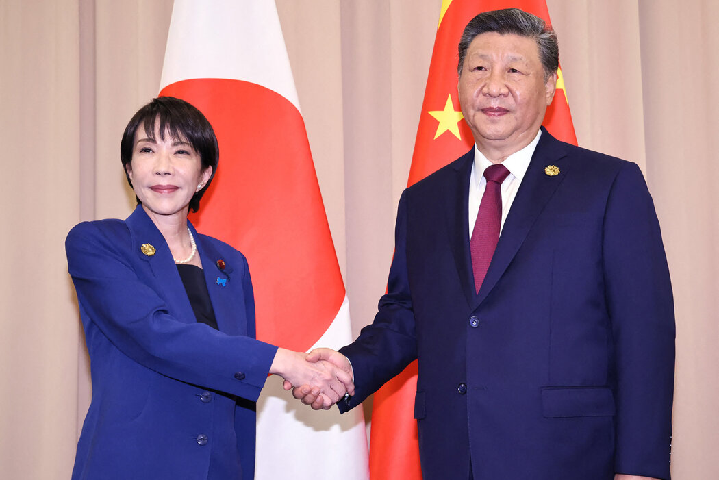 日本首相高市早苗上月在韓國與中國領導人習近平會晤。此後，她的涉台言論引發中國方面連番抨擊。