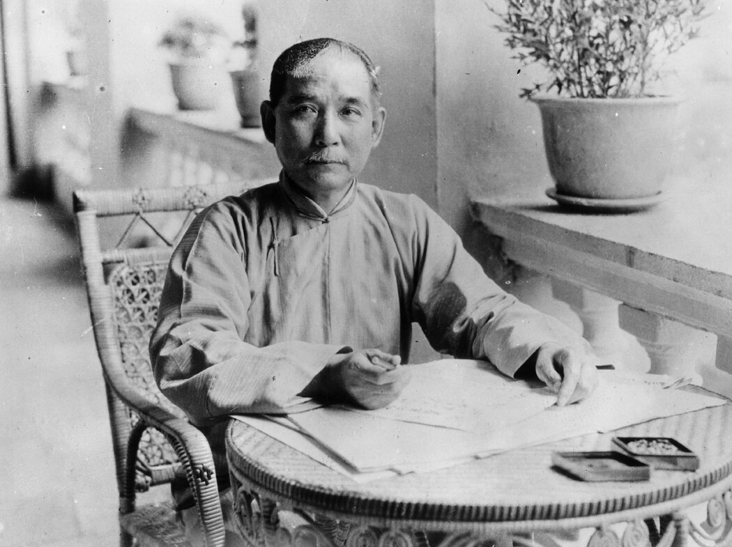 1923年的孫中山。