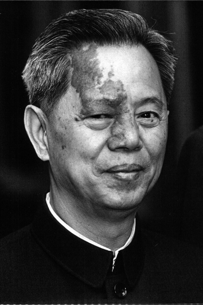 方毅，攝於1977年。一年後，鄧小平任命他負責其以科技為重點的經濟計劃。