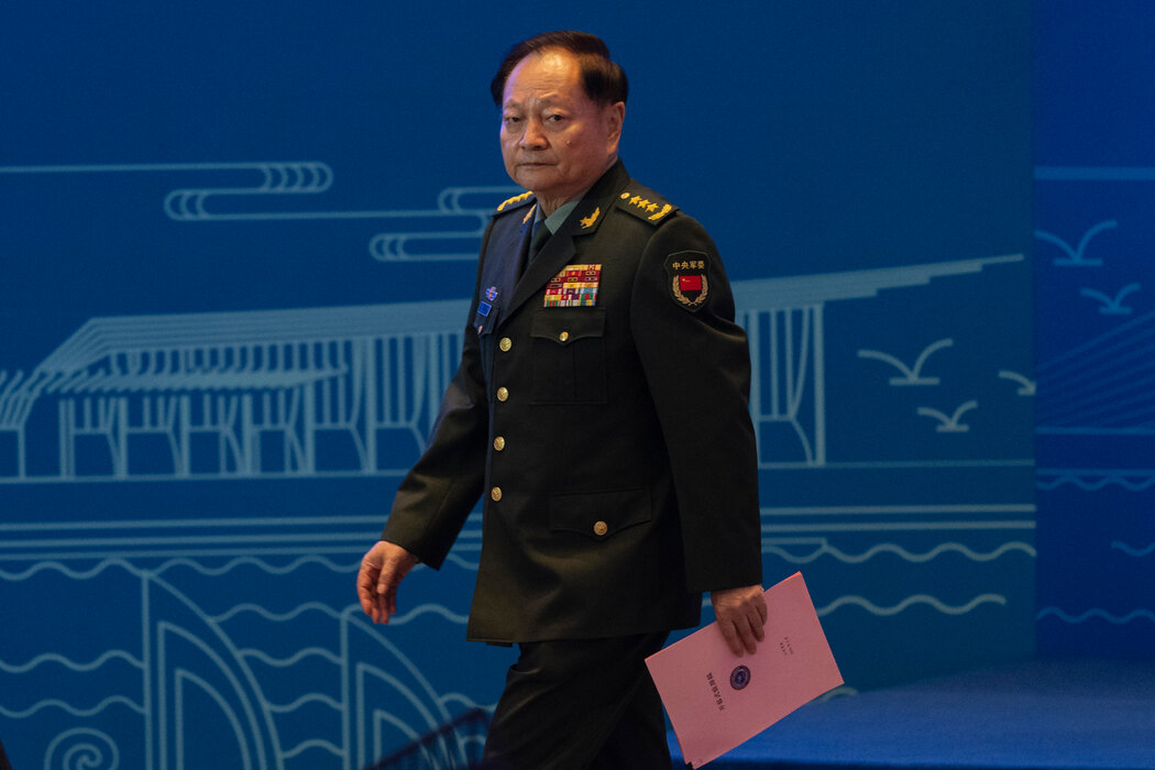 中國國防部週六表示，中央軍委副主席張又俠上將涉嫌嚴重違紀違法。