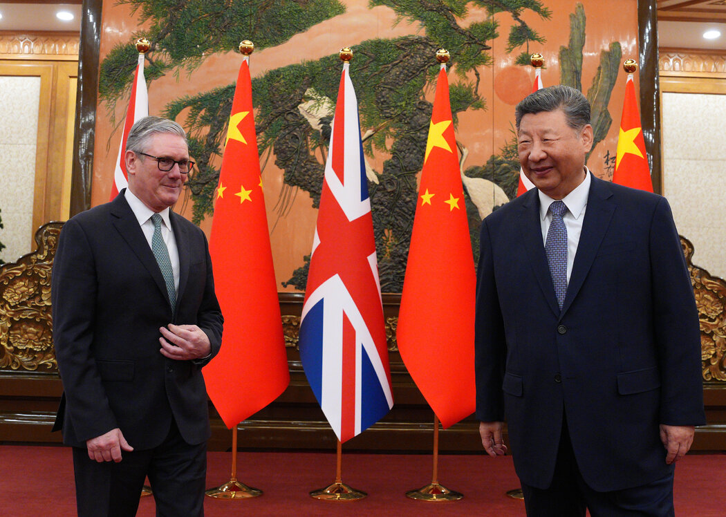 今年早些時候,斯塔默成為2018年以來首位訪問北京的英國首相,訪華期間他與中國國家主席習近平會面。