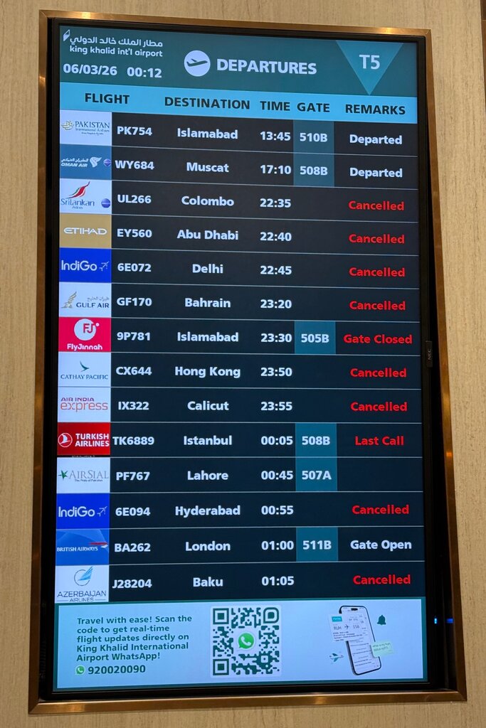 儘管利雅得哈立德國王國際機場許多航班取消,米勒醫生凌晨3點40分飛往衣索比亞亞的斯亞貝巴的航班還是起飛了。