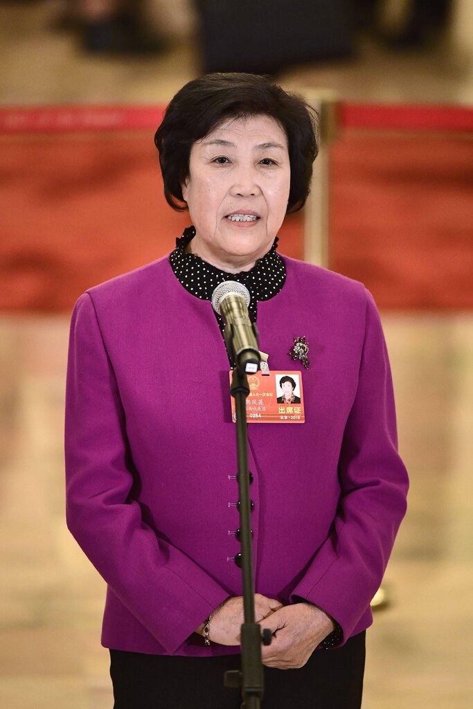 郭鳳蓮，攝於2018年。