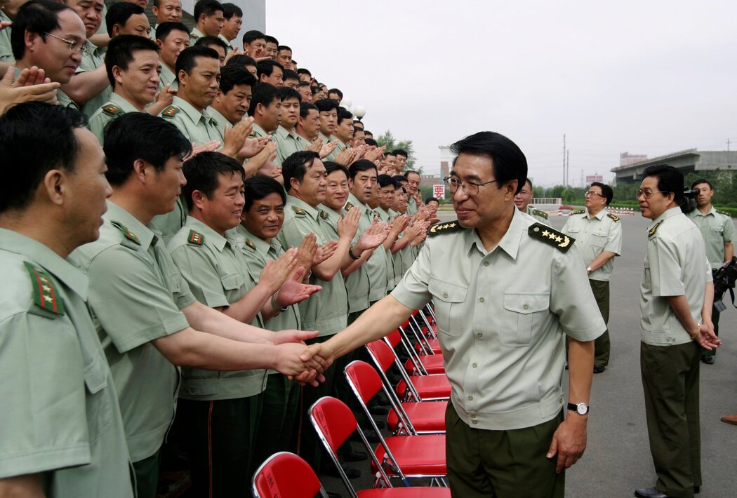 2004年,徐才厚在長春。他被指控收受巨額賄賂,以換取為他人安排晉陞。