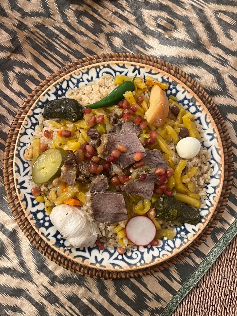 老城餐廳的抓飯。