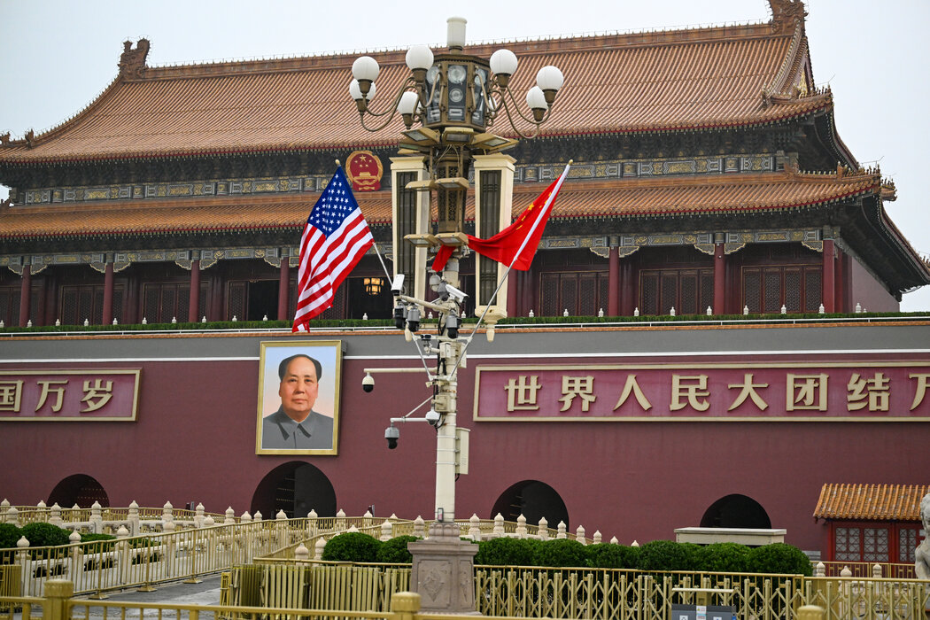 天安門廣場,攝於週五。