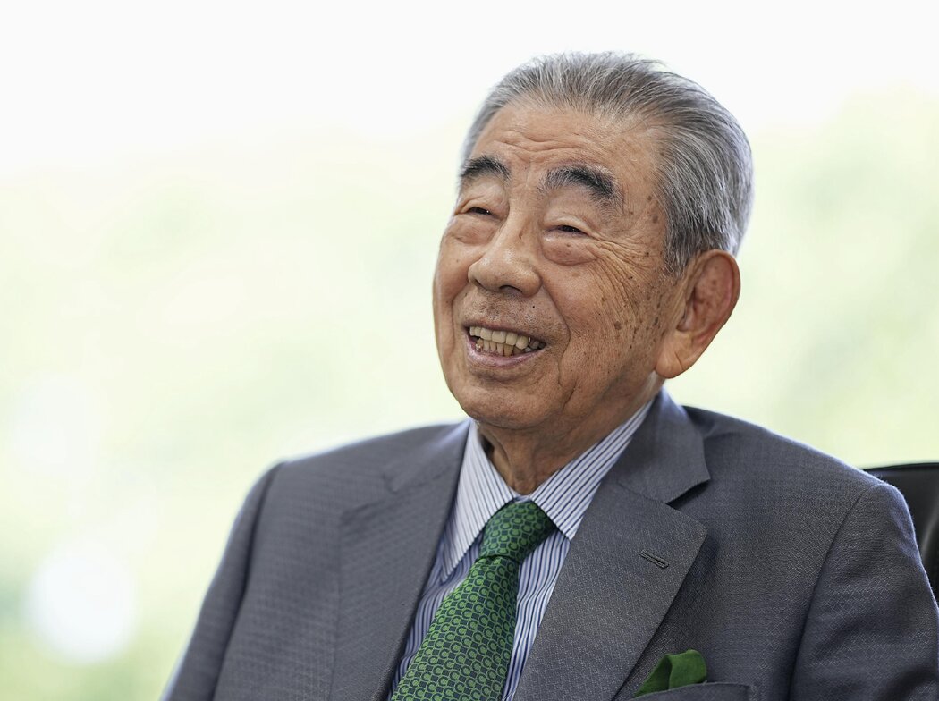 2023年的鈴木敏文。他執掌7-Eleven Japan數十年，將其發展成了一個龐大的商業帝國。 