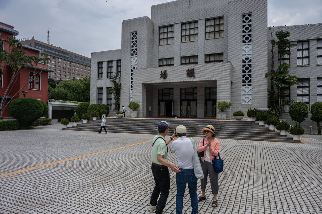 位於台北的台灣立法機構立法院。檢方指控徐春鶯與中國官員勾結，干預台灣選舉。