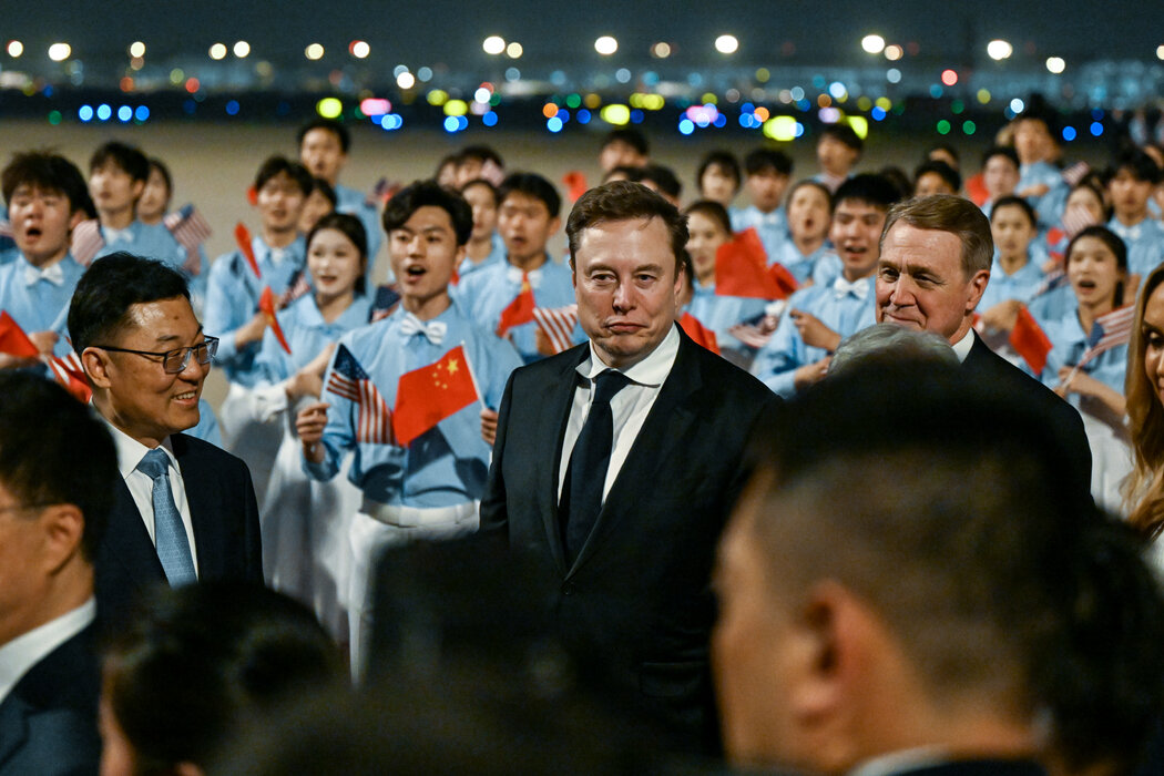 伊隆·馬斯克今年5月在北京。SpaceX尚未說明其為何不願接受來自中國和香港的投資。