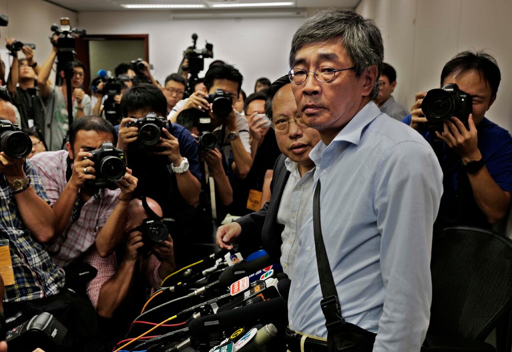 2016年，林榮基在香港的一場新聞發布會上表示：「我想告訴全世界：香港人絕不會向強權低頭。」
