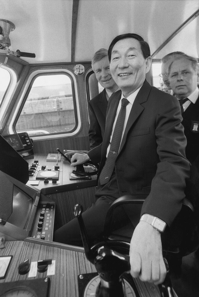 1991年，朱鎔基訪問漢堡。他的領導標誌著中國向世界開放的時代。