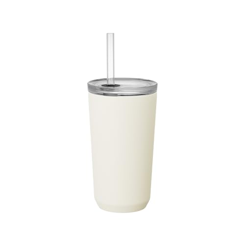 KINTO TO GO TUMBLER 隨行杯 480ml 附吸管 白色 20241