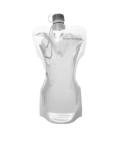 「喝完後可摺疊縮小的水瓶」也推薦這款:EVERNEW Water carry 1500ml 灰色 EBY668