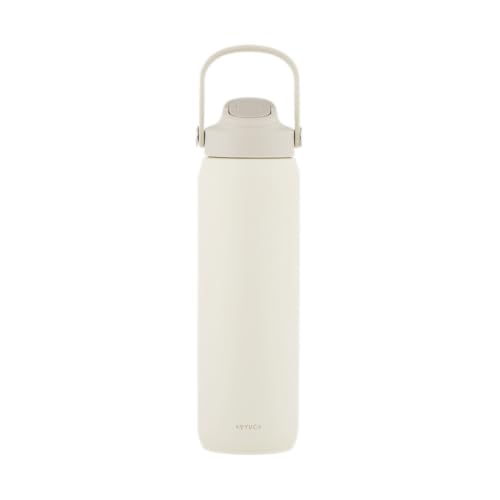 KEYUCA 食洗機適用 susule 不鏽鋼保冷瓶 680ml 象牙白