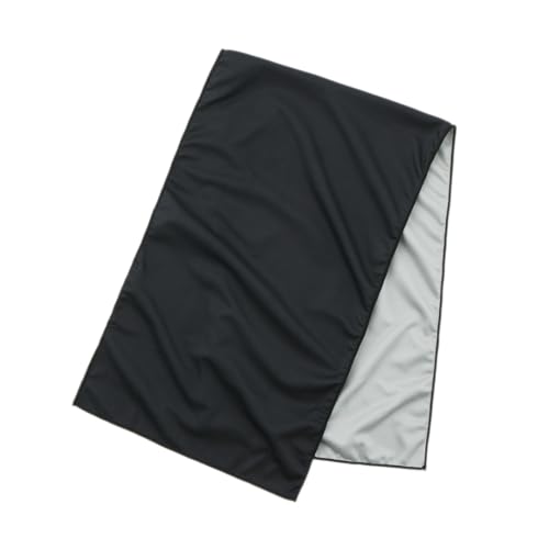 [KEYUCA] 沾水即涼感巾 附收納袋 (炭灰色, 30×100cm)