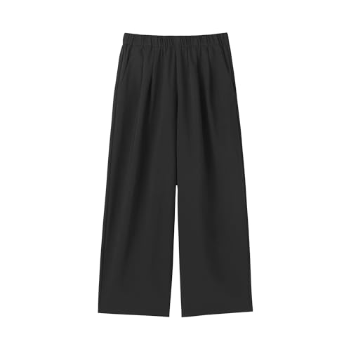 推薦商品:無印良品 女裝 透氣輕便褲 黑色 M BE20JA6S
