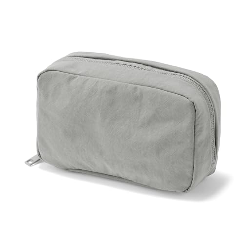 您可能也喜歡:無印良品 MUJI 皺褶尼龍大開口收納包・灰色 M 約15×9×4.5cm 84475801
