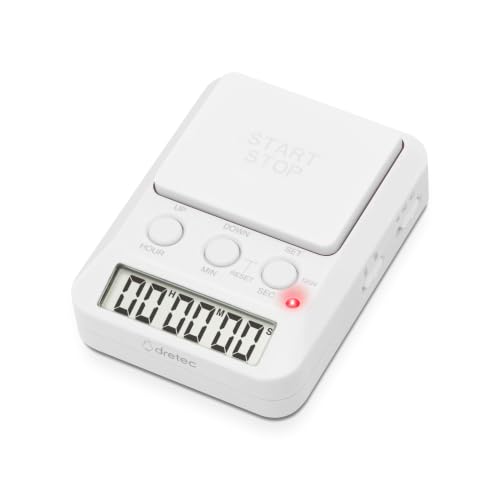 ドリテック(dretec) 勉強タイマー タイムアップ2 消音 T-580WTDI ホワイト