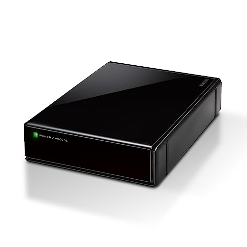 エレコム 外付けハードディスク 2TB SeeQVault対応 テレビ録画 4K対応 USB3.2(Gen1) 静音 ファンレス設計 ELD-QEN020UBK/E