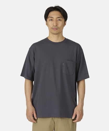 [スノーピーク] New Standard Pocket T-Shirt NSD-TS-25AU001 Tシャツ 半袖 ショートスリーブ ティーシャツ メンズ レディース CHARCOAL XXL