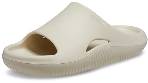 crocs 卡駱馳 Mellow Slide 雲朵拖鞋 骨白色 25cm