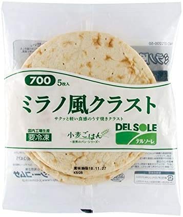 您可能也喜歡：DEL SOLE「米蘭風披薩餅皮」700 5片裝