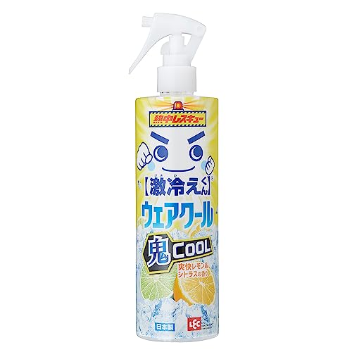 為您推薦:激冷酷 LEC 熱中症救援 衣物酷涼噴霧 400ml (鬼酷冷型 爽快檸檬與柑橘香) / 冷卻噴霧 / 冰涼冷感 / 持久 /