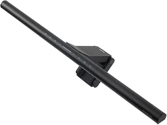 BenQ ScreenBar Pro 顯示器燈/亮度和色溫調節/節省空間/適用彎曲顯示器/廣泛照明/對眼睛友好/減少眩光/節省空間/適合電腦操作/USB Type-C/在家辦公