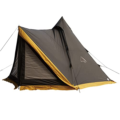 テンマクデザイン サーカスTC DX+ NATSUバージョン【窓付きフロントフラップ付】(tent-Mark DESIGNS) 2 人用 ワンポールテント スカート付き ソロ デュオ ファミリー キャンプ ロープ ペグ 収納ケース付 フルクローズ