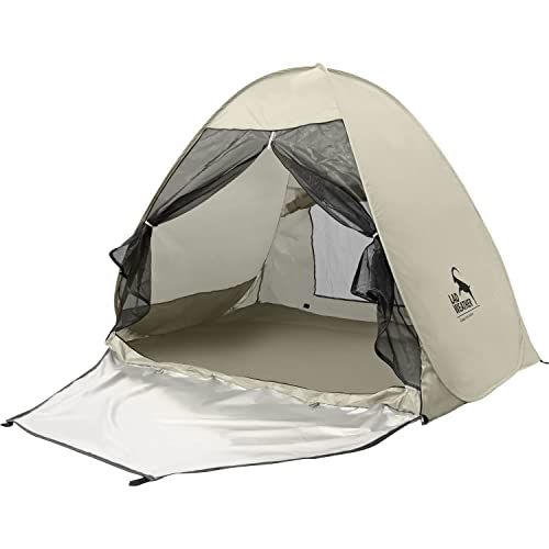 [LAD WEATHER] テント ワンタッチ ポップアップテント ワンタッチテント フルクローズ 二人用 三人用 防水 簡易テント ビーチテント