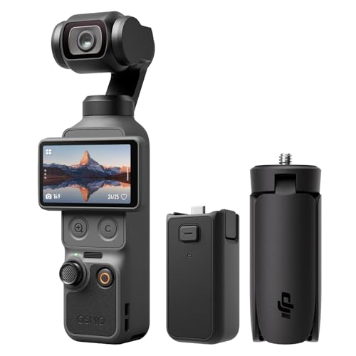 DJI Osmo Pocket 4 エッセンシャル コンボ + Osmo Pocket 4 バッテリーハンドル + Osmo ミニ三脚