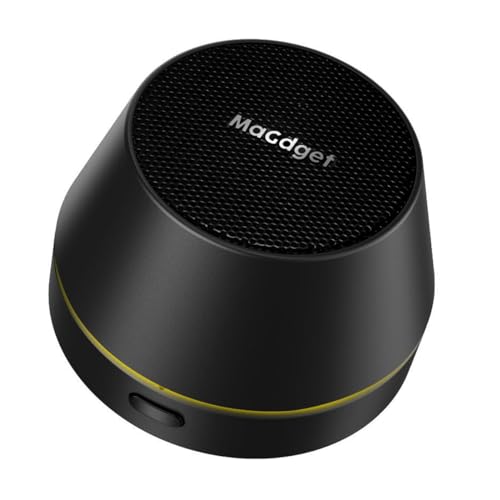 MaGdget Speaker / MagSafe 相容 磁吸式可攜式喇叭 Bluetooth 5.3 TWS 雙機連線 立體聲播放 內建麥克風 通過 TELEC 認證 USB Type-C 充電 (黑色)