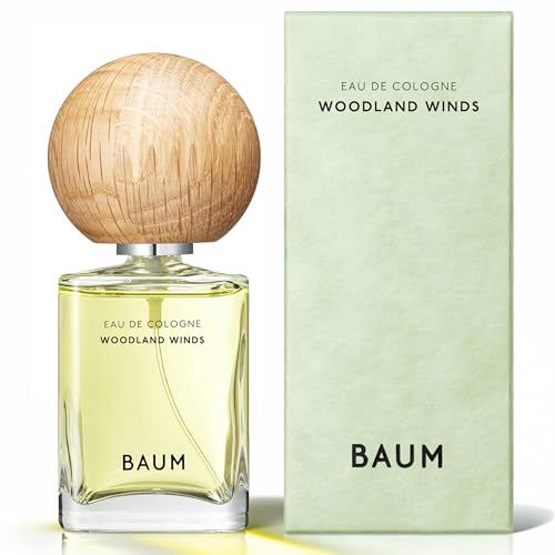 BAUM 古龍水 1 60mL | 古龍水 | WOODLAND WINDS 木質之風香調 | 香水 芳香 放鬆 森林浴 中性 男士 禮物 贈禮 生日 | 有機 樹木