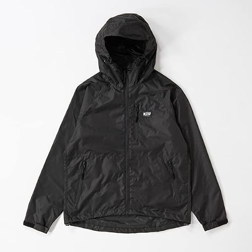 KiU 空調服(R) 空調外套 黑色 S尺寸 風扇與電池需另購 僅衣服 戶外 音樂祭 露營 服飾 送風 風扇 冷卻 野外 防暑對策 時尚 男款 女款 抗UV 男女通用 K306S-900