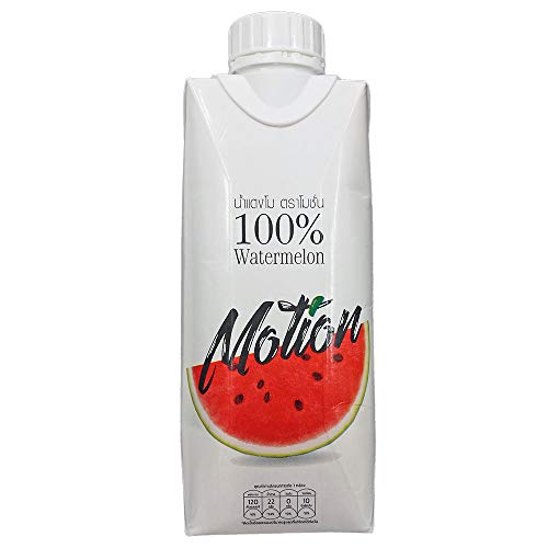 Motion 100% 西瓜汁 330ml×12瓶（1箱）motion 100% Watermelon 西瓜汁 富含茄紅素 無添加糖 100%果汁 [正規進口品]