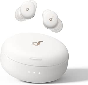 Anker Soundcore Sleep A30(無線耳機 藍芽 5.3)【睡眠/完全無線耳機 / IPX4防水規格 / 長達 50 小時的音樂播放/支援專用應用程式/睡眠監控/緊湊/輕量設計/符合 PSE 技術標準】灰白色